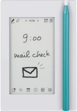 Kingjim Digital Memo Reminder Memo Kakumir White EM10 Shiloh