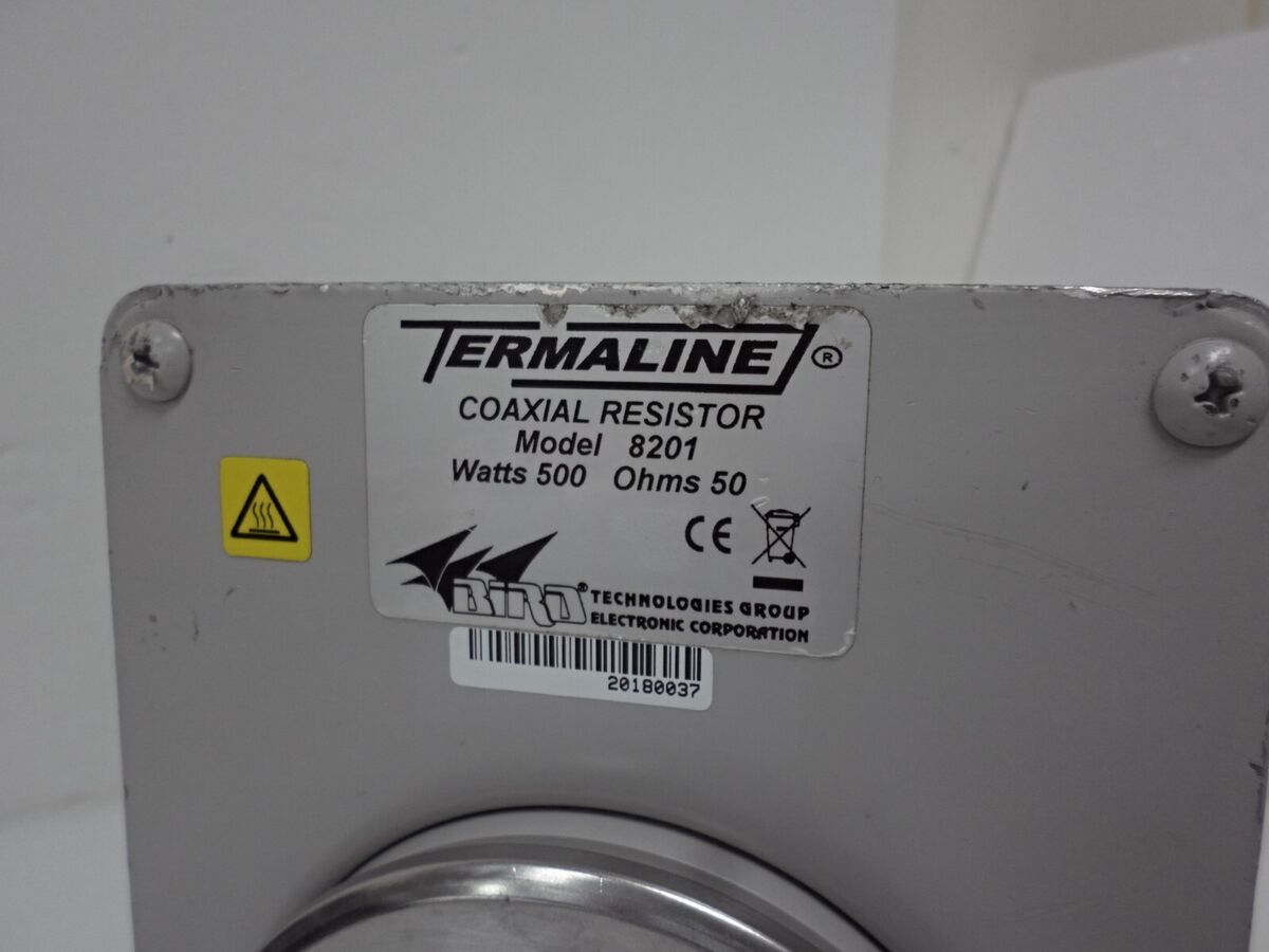 Bird Termaline Coaxial Resistor Model 8201 500W/50 Ohms Bird Termaline Coaxial Resistor Model 8201 500W/50 Ohms