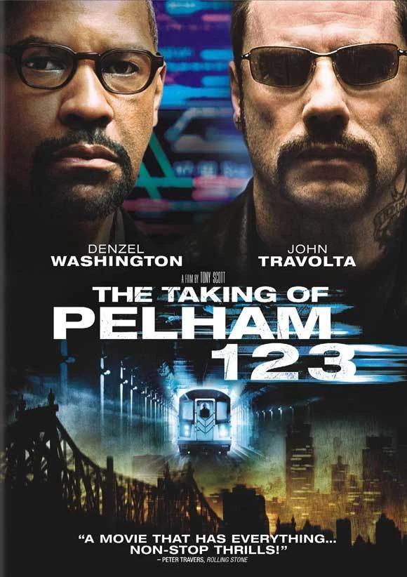 THE TAKING OF PELHAM 123 Movie POSTER 27x40 C Denzel Washington