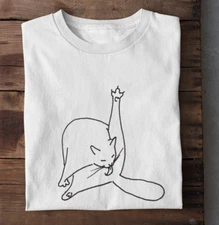 Cat Mood T-Shirt - Funny - Aesthetic T shirt, Unisex Tee