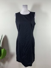 Gurjot WOMENS Solid Blue Shift Dress, Size 6