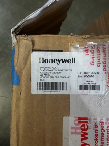 HONEYWELL E50-208800-R02 KIT CLASS 5000 ADVANCED KWH SMART METER 277/480V 800A - Picture 2 of 7