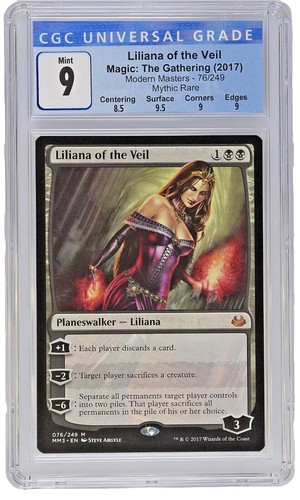 PSA 10 Liliana Of The Veil #0001 Japanese Magic The Gathering | eBay