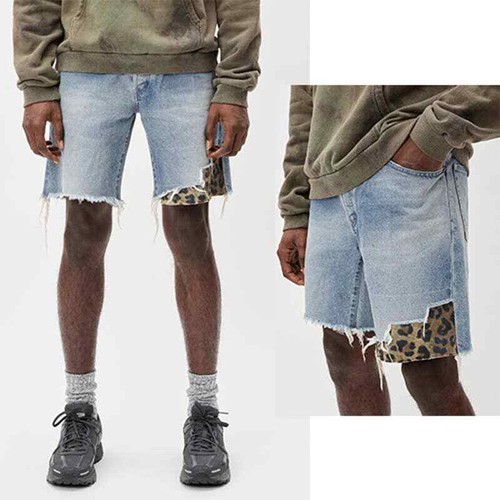 JOHN ELLIOTT Bozeman Denim Shorts Raw 