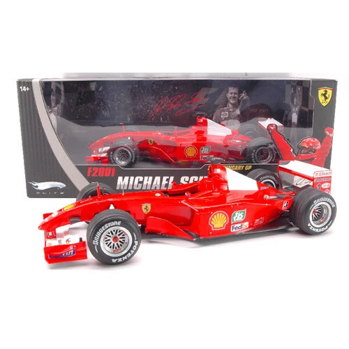 Modellini statici di auto da corsa Formula 1 Michael Schumacher Scala 1:18