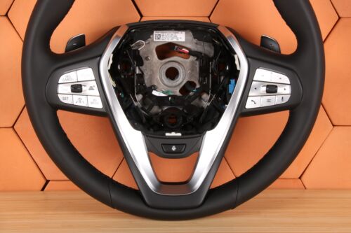 BMW X3 G01 X4 G02 VOLANTE ORIGINALE SPORT SHIFT PADDLE VIBRAZIONE 9T37433 - Foto 3 di 14