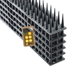 KADAX Vogelabwehr aus Kunststoff, 51 x 4 x 3,5 cm,Tierabwehr, 6, Anthrazit