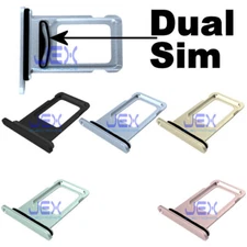 iPhone 15 or 15 Plus Replacement Nano Dual Twin Sim Card Holder Tray With Gasket