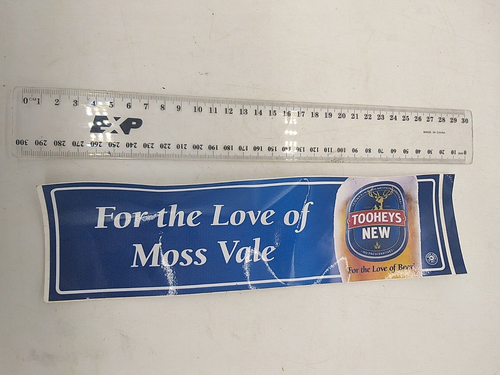 Funny Beer Stickers Australia Beer Map Bumper Sticker - Features VB, Tooheys, XXXX, Emu, James Boag - Glossy Vinyl, Aussie Made Hamms Beer Stickers