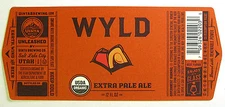 Uinta Brewing WYLD EXTRA PALE ALE beer label UT 12oz
