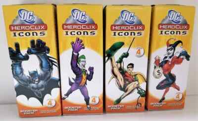 DC Heroclix Icons Booster Pack OOP Retired WizKids