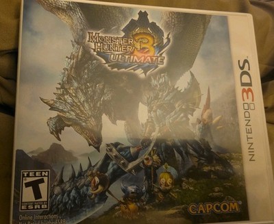 Monster Hunter 3 Ultimate Nintendo 3DS Complete CIB Authentic Tested