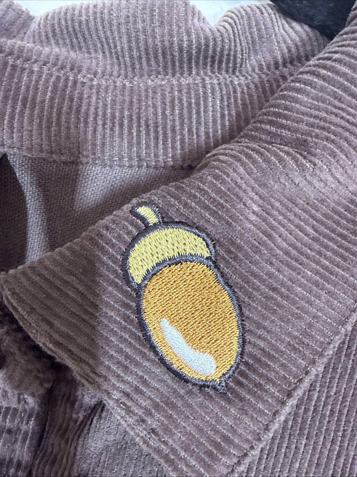 Totoro Shirt Shacket Corduroy Womens Sz 4XL Embroidered My Neighbor Her Universe image 4