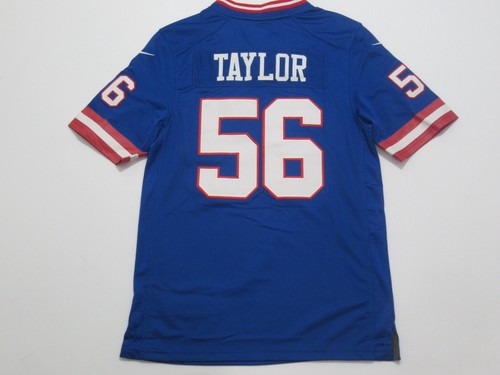 Lawrence Taylor #56 New York Giants Men's Game onField Jersey Throwback