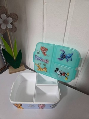 Lunchbox für Kinder mit 3 Fächern aus Kunststoff  Disney Stitch Mickey Frozen
