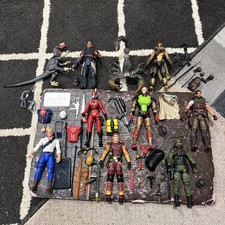 G.i Joe Classified Series Loose Lot Of 10 + A...