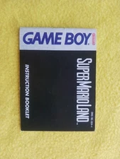 Super Mario Land - Instruction Manual Only! (Nintendo Game Boy) DMG-ML-USA-1
