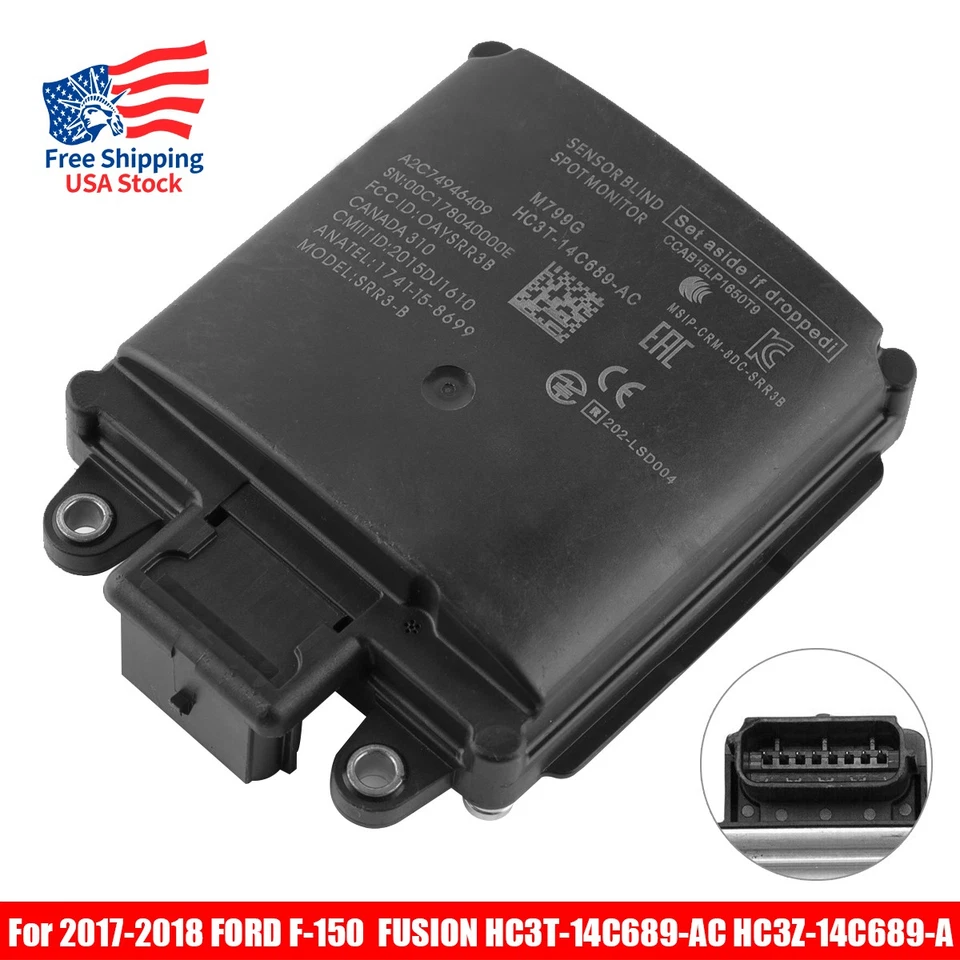 Sensor de monitor de radar de punto ciego OEM para Ford F-150 F-250 F-350 Fusion 2017-2018 Foto 2 de 4