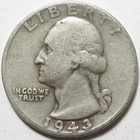 1943 Washington Quarter - 90% Silver - #11305-11