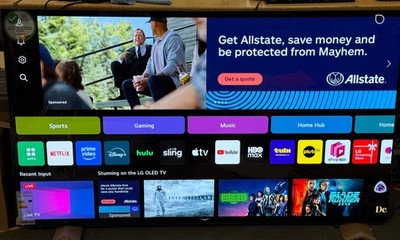 LG 65 INCH LG OLED EVO AI C5 4K SMART TV - BLACK