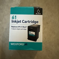 Wexford Black Ink Cartridges HP 61 CH561WN  EXP. DATE 7/22