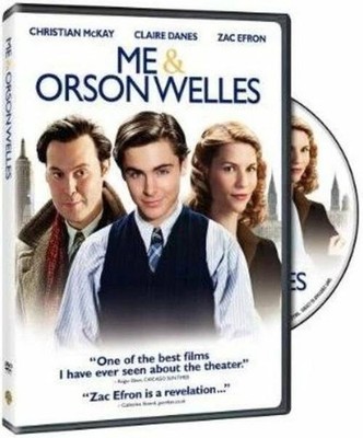 Me & Orson Welles (Zac Efron) -- Movie Film on LIKE-NEW DVD -- $1.00 USPS SHIP