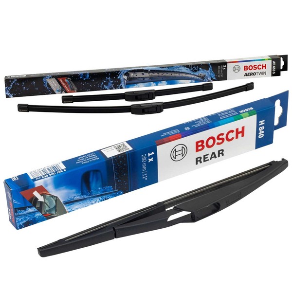 Wischblatt Set Bosch Aerotwin Vorne + Hinten FüR Nissan X-Trail IV 1.5 VC-T T33-image
