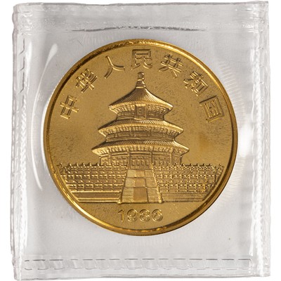1986 1 oz Chinese Gold Panda Coin (Sealed) | eBay