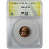 1941 D Lincoln Wheat Cent MS 66 RD ANACS Penny Uncirculated SKU:I27933 Denver Lincoln Wheat