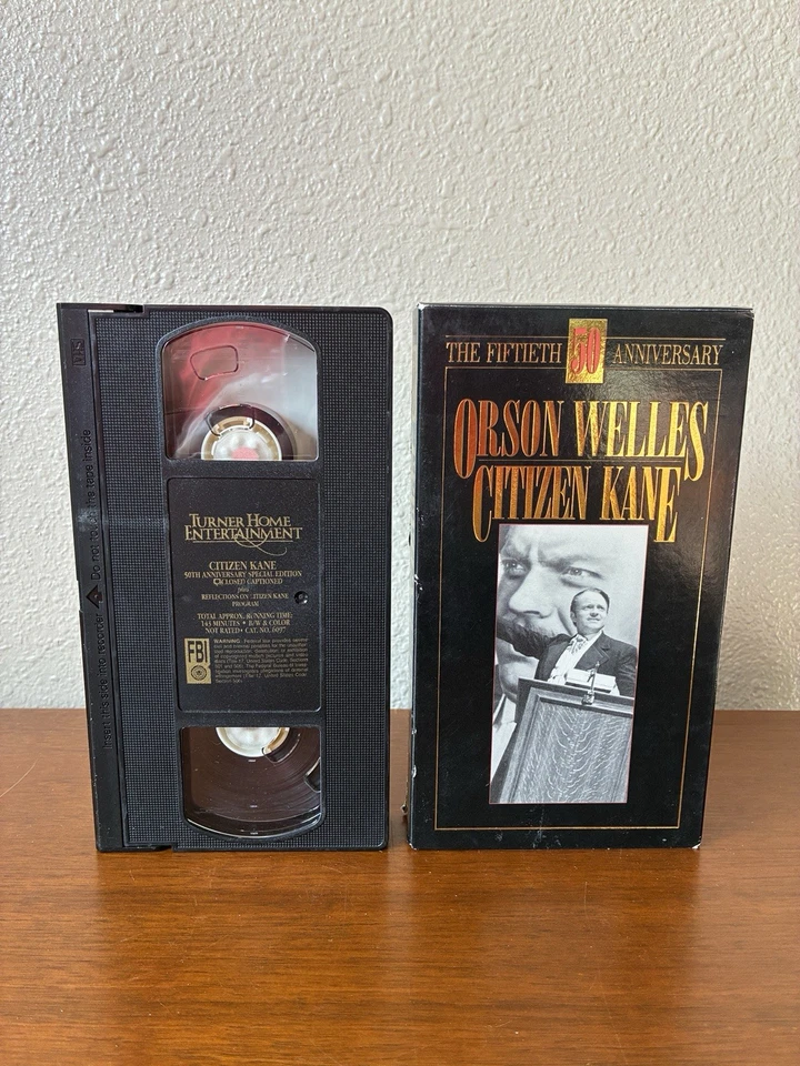 Citizen Kane - VHS - 50th Anniversary Edition Foto 3 de 3