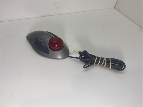 Logitech Trackball Marble Ball Mouse T-BC21 USB Tested - Afbeelding 3 van 10