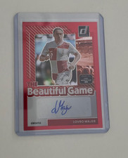 2025/26 Donruss Road To Fifa World Cup Lovro Majer The Beautiful Game Auto #/49