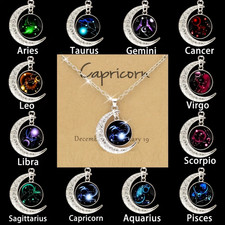 ZODIAC STAR SIGN PENDANT NEW SEALED FREE P&P
