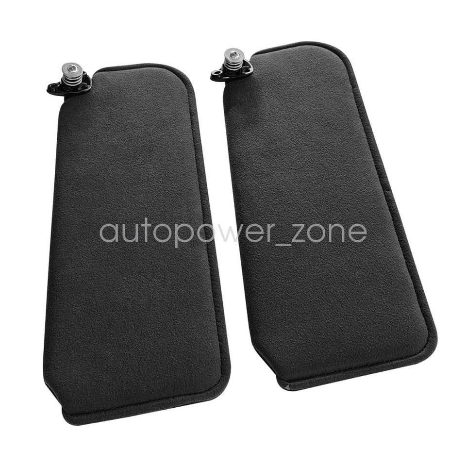 For 93-02 Pontiac Firebird sun visor set BLACK w/o mirrors 94 95 96 97 98 99 01 Foto 4 de 4