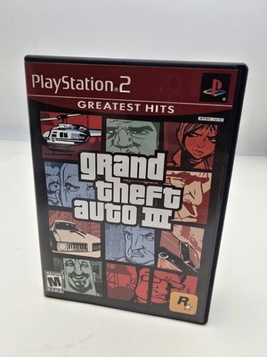 Grand Theft Auto III Greatest Hits (PlayStation, 2003) Complete With Map
