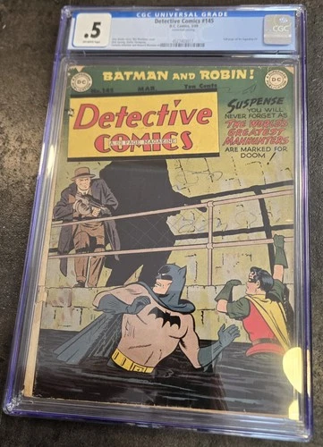 CGC .5 DETECTIVE COMICS # 145 1949 FULL PAGE Ad For SUPERBOY VINTAGE LOW GRADE