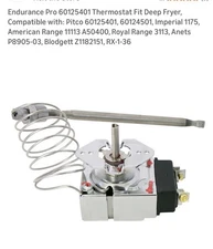 Endurance Pro 60125401 Thermostat Fit Deep Fryer, Set Of 2