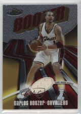 2003-04 Topps Finest Game-Worn Shorts /999 Carlos Boozer #118 1k0w