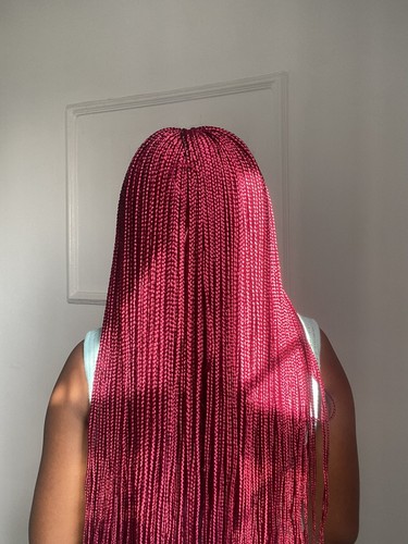 Box Braids Wig, Box Braids,Frontal braid wig,Braid wig, CornrowBraids - Picture 6 of 6