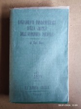 Marx LINEAMENTI FONDAMENTALI DELLA CRITICA DELL'ECONOMIA POLITICA Grundrisse 1