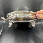 Vintage Baroque Silver Plate  3 Piece Covered Vegetable Dish. — photo 6