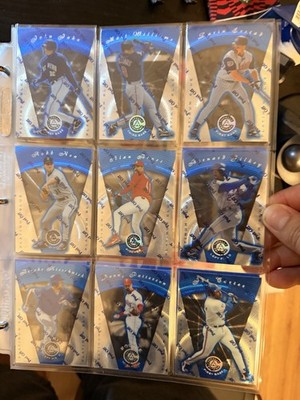 1997 Pinnacle TOTALLY CERTIFIED BLUE/RED Short Print Lot With FILM! CLEAN LOT!