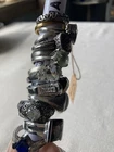 Vintage Lot of 16 Sterling Silver Rings, Various Sizes  97 Grams