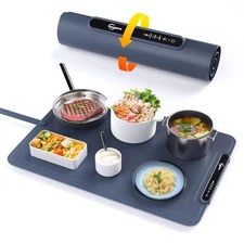 Food Warming Mat - Electric Warming Tray,Tempmaster Adjustable Warming Tray,E...