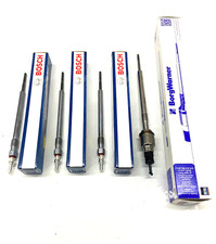 Bosch Glow Plug Set With Beru Pressure Sensor For Vauxhall Insignia 2.0 CDTi