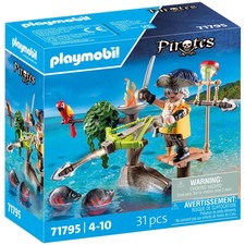 PLAYMOBIL 71795 Pirat mit Balliste