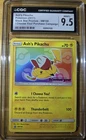 Pokémon CGC 9.5 Ash's Pikachu Promo SM108 Black Star Promos 2017 Card