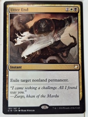 Utter End - Commander: 2018 - Magic the Gathering MTG Nice!