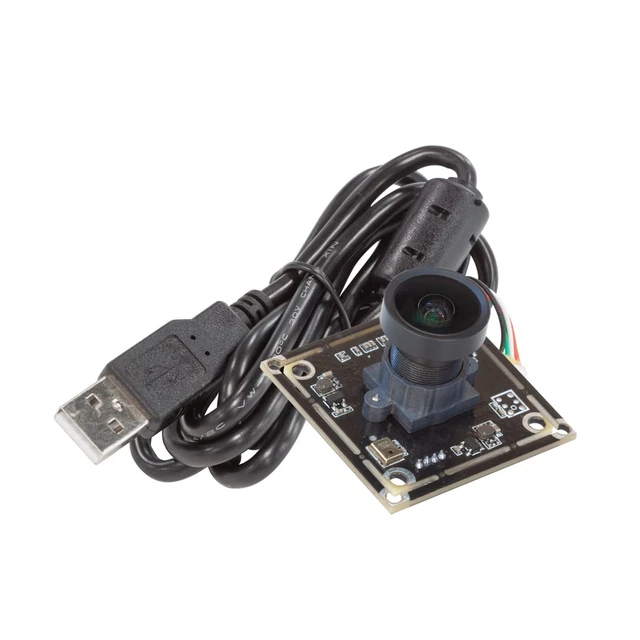 Arducam 8MP IMX179 USB Camera Module, Wide Angle Lightburn M12