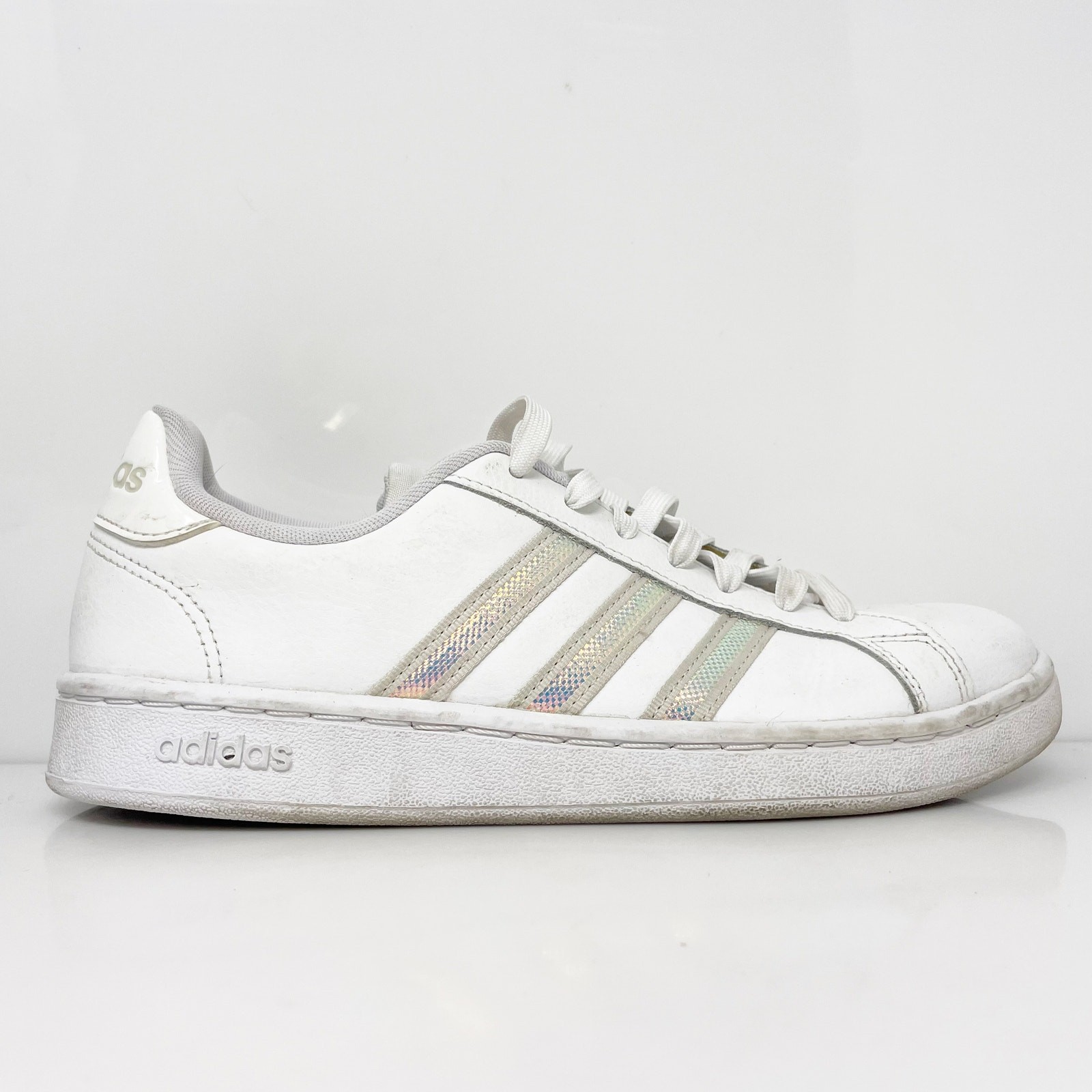 Adidas Womens Grand Court FW3734 White Casual Shoes Sneakers Size 8.5 Adidas Womens Grand Court FW3734 White Casual Shoes Sneakers Size 8.5